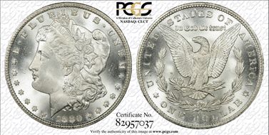1880-CC $1 MS67+