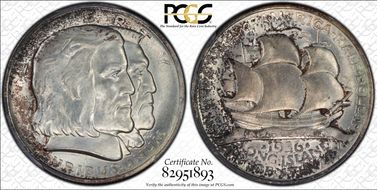 1936 50C Long Island MS66