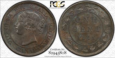 1859 1C DPN9 T5 MS64BN