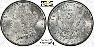 1884-CC $1 MS63