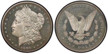 1898 $1 PR66CAM
