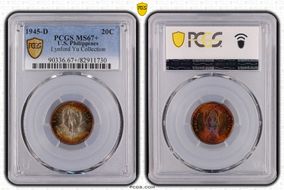 1945-D 20C MS67+