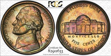 1938 5C Re-Engraved Obv Design FS-402 PR67