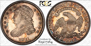 1831 10C PR63CAM