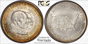 1952-D 50C Washington-Carver MS66+