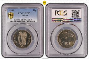 1986 10p SP65
