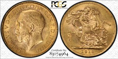 1913-P Sov S-4001 MS63+