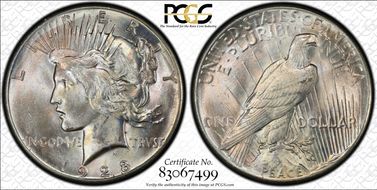 1928 $1 MS63