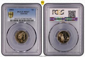 2002 $2 MS67