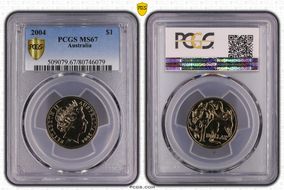 2004 $1 MS67