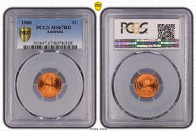 1980 1C MS67RD