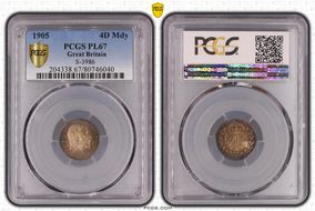 1905 4D Mdy S-3986 PL67