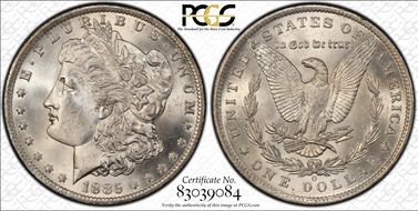 1885-O $1 MS64