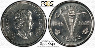 2005-P 5C VE Day MS66