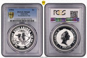 1994 $1 Kookaburra Ag MS68