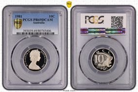 1981 10C PR69DCAM
