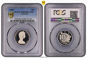 1982 10C PR69DCAM