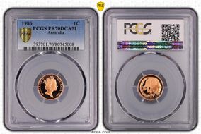 1986 1C PR70DCAM