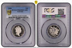 1988 10C PR69DCAM
