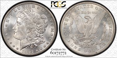 1897-S $1 MS65
