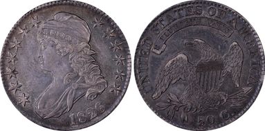 1826 50C O-104a AU50