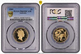 1985 $1 PR69DCAM