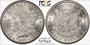 1883-CC $1 MS64