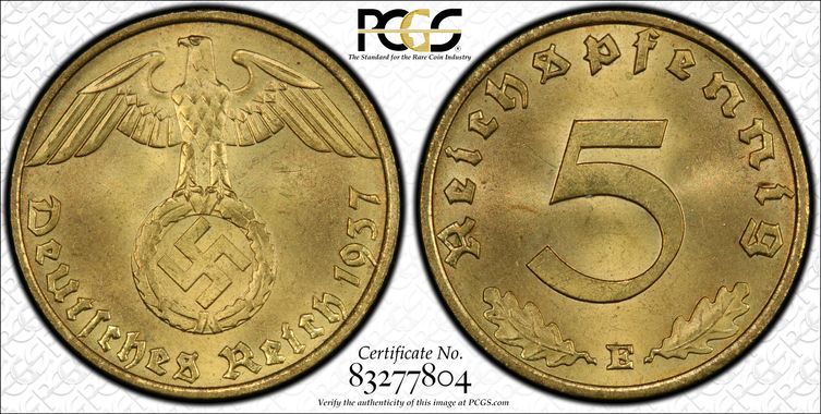 Cert 83277804 - Coin Image