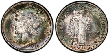 1930-S 10C MS67