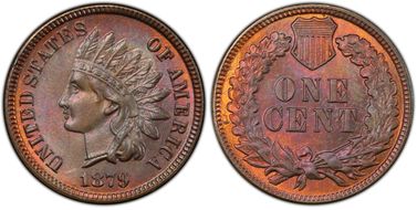 1879 1C MS65BN