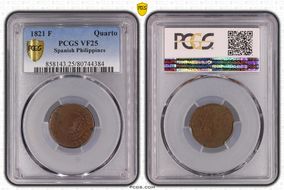 1821 F Quarto VF25BN