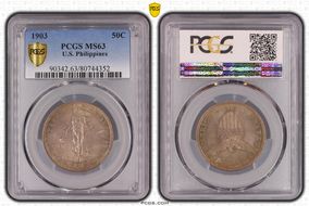 1903 50C KM-167  Ag MS63