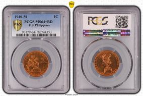 1940-M 1C MS64+ RD