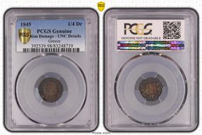 1845 1/4 Dr KM-18  Ag N1