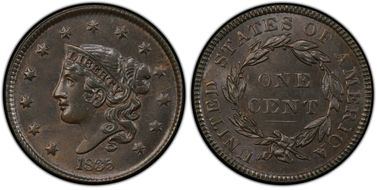 1835 1C N-19 MS64BN