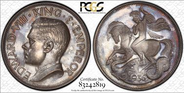 "1936" Crown X#M2b Edward VIII Fantasy PL63