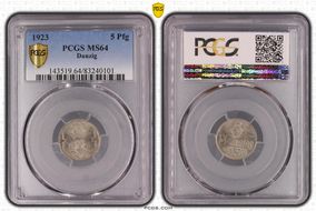 1923 5 Pfg MS64