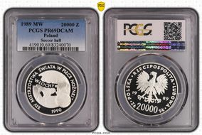 1989 MW 20000 Z Soccer ball PR69DCAM