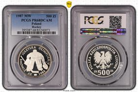 1987 MW 500 Zl Hockey PR68DCAM