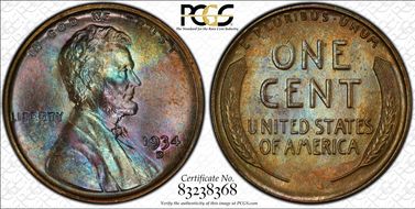1934-D 1C MS65BN