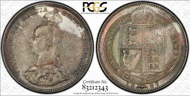 1887 Shil S-3926 Jubilee Head MS64