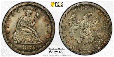 1875-S 20C MS64