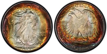 1945 50C MS67+