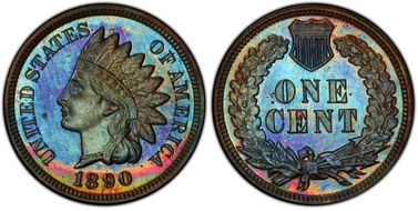 1890 1C PR65BN