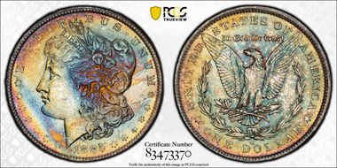 1885-O $1 MS62