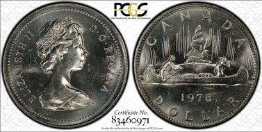 1978 $1 Voyageur MS63