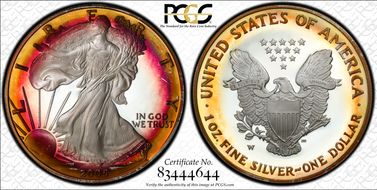 2005-W $1 Silver Eagle PR68DCAM