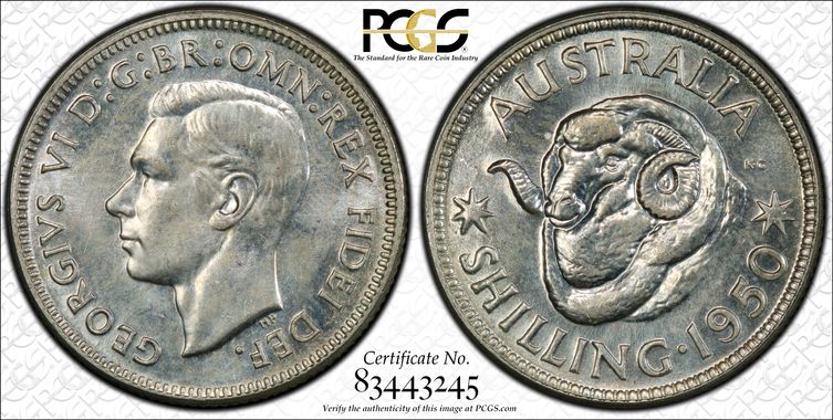 Cert 83443245 - Coin Image