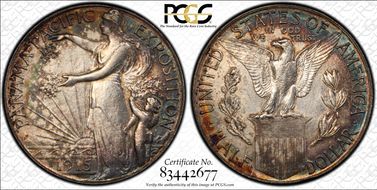 1915-S 50C Panama-Pacific N1