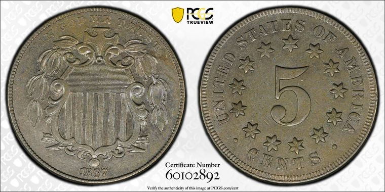 Cert 60102892 - Coin Image